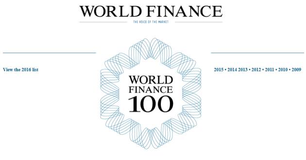 World finance 100